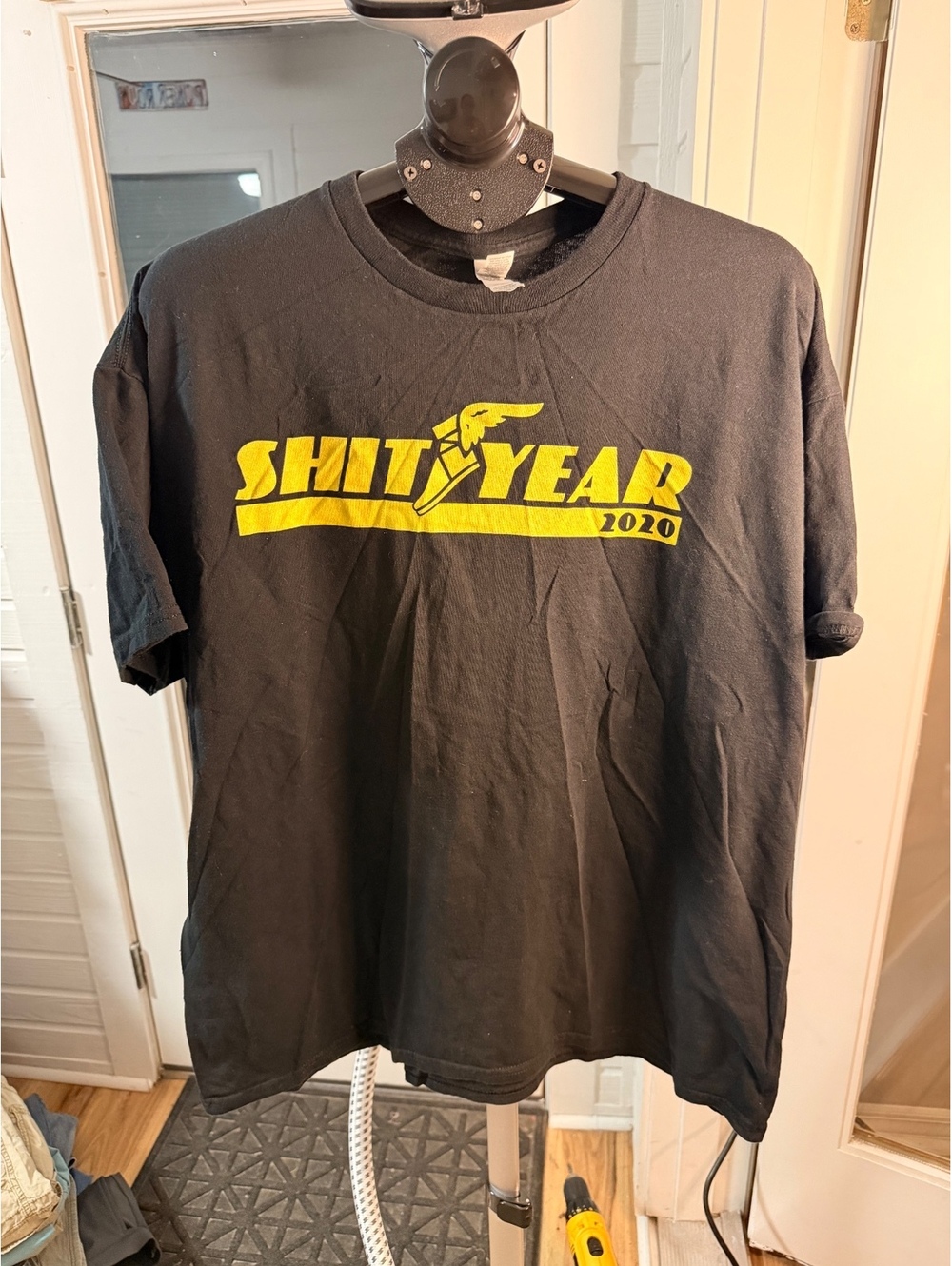 Gildan black Goodyear 2010 graphic T shirt